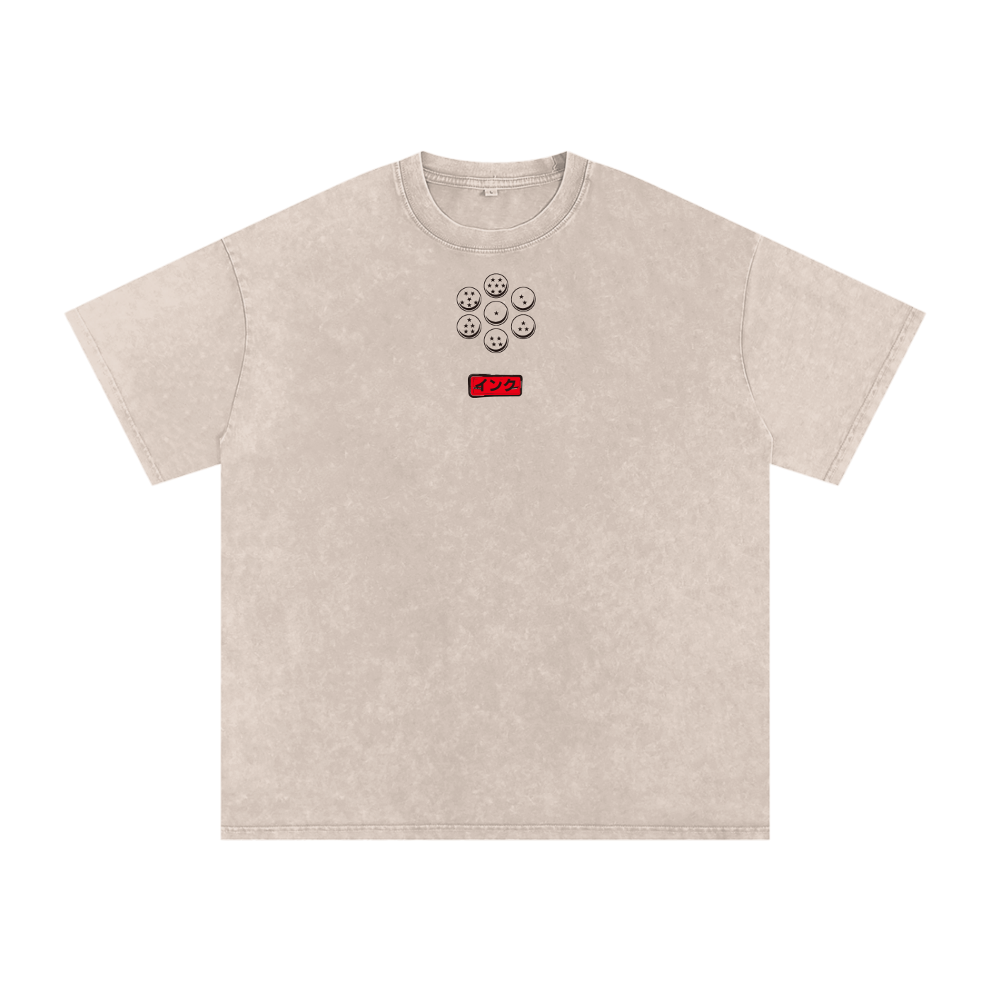 Broly Snow Washed Oversized Cotton T-Shirt