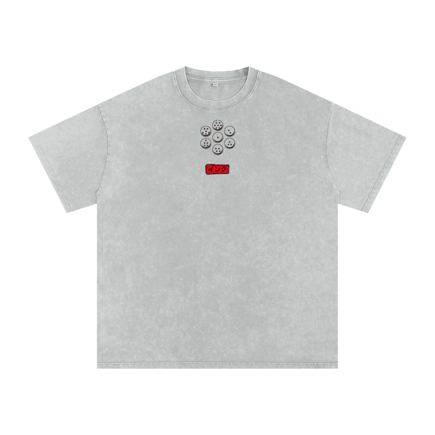 Broly Snow Washed Oversized Cotton T-Shirt