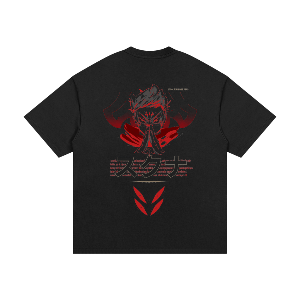 Sukuna Domain Essential Heavyweight Cotton T-Shirt