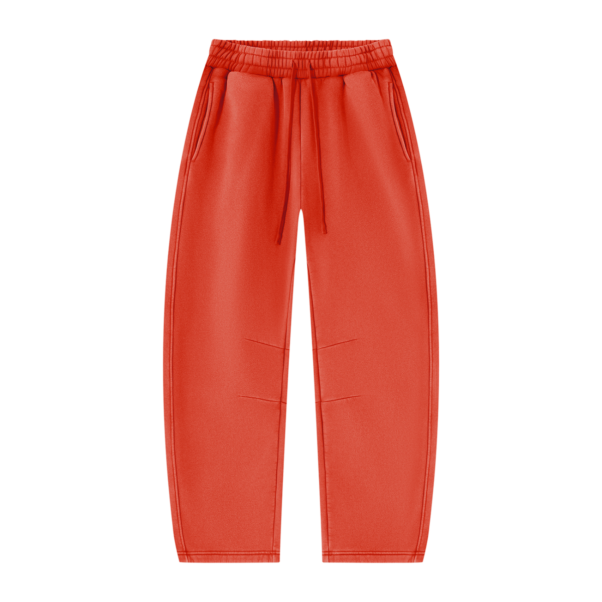 Vintage Wash Barrel Leg Fleece Sweatpants