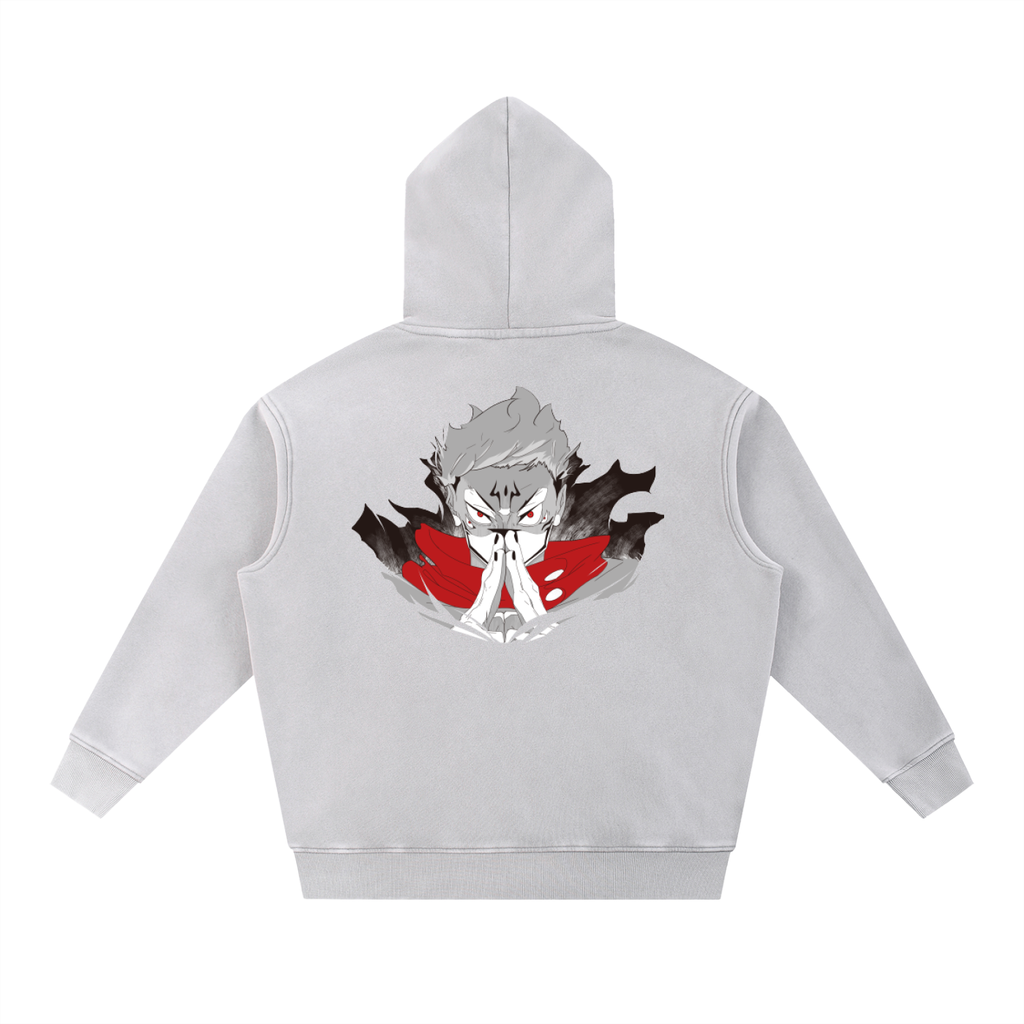 Sukuna Snow Wash Fleece Oversize Hoodie