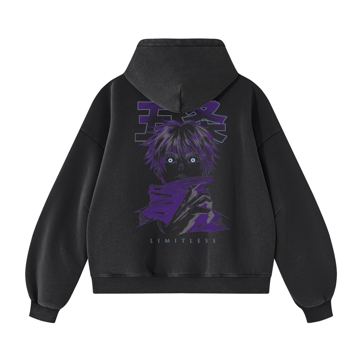 Limitless Unisex Vintage Wash Boxy Fleece Hoodie