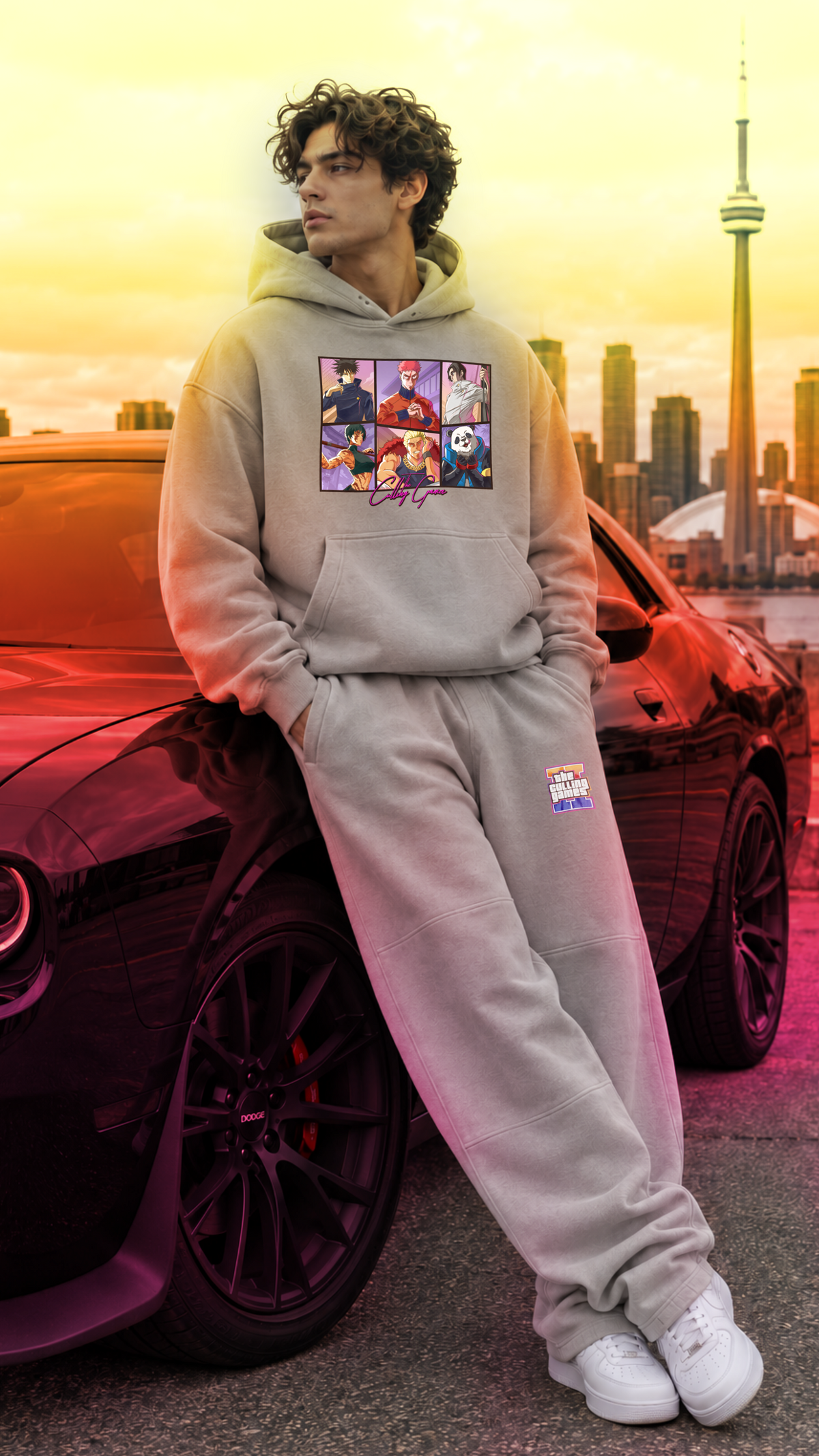 The Culling Squad Unisex Vintage Wash Boxy Fleece Hoodie