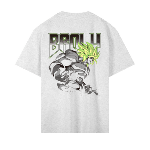 Broly Heavyweight Drop Shoulder Cotton T-Shirt