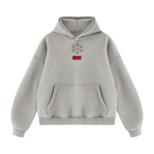 Broly Unisex Vintage Wash Boxy Fleece Hoodie