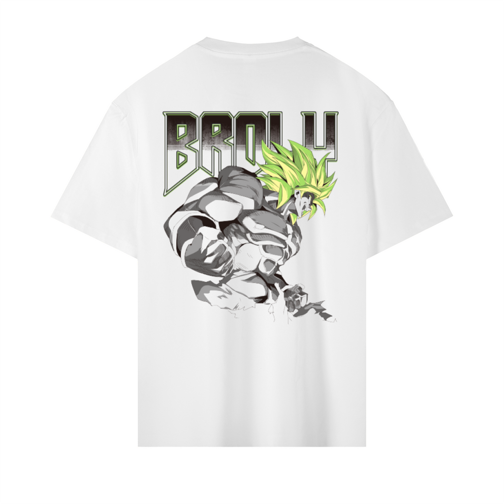 Broly Heavyweight Drop Shoulder Cotton T-Shirt