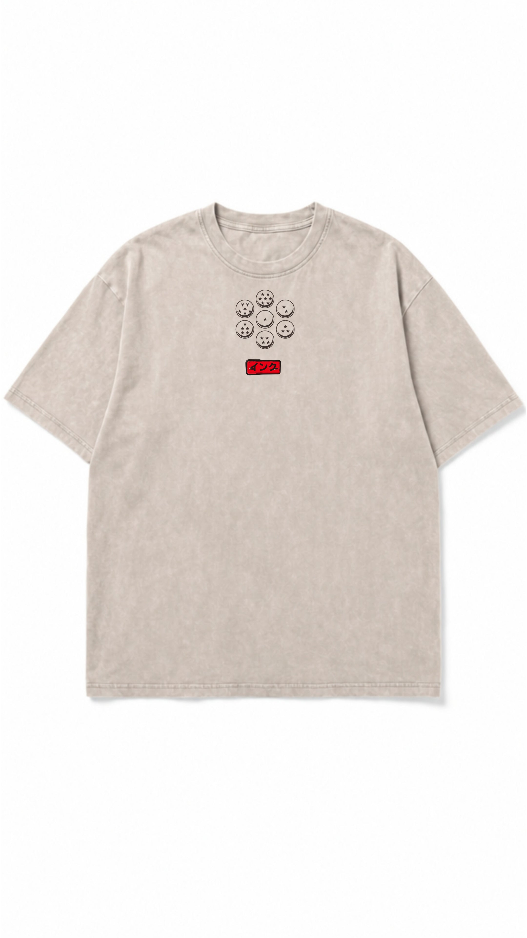 Broly Snow Washed Oversized Cotton T-Shirt