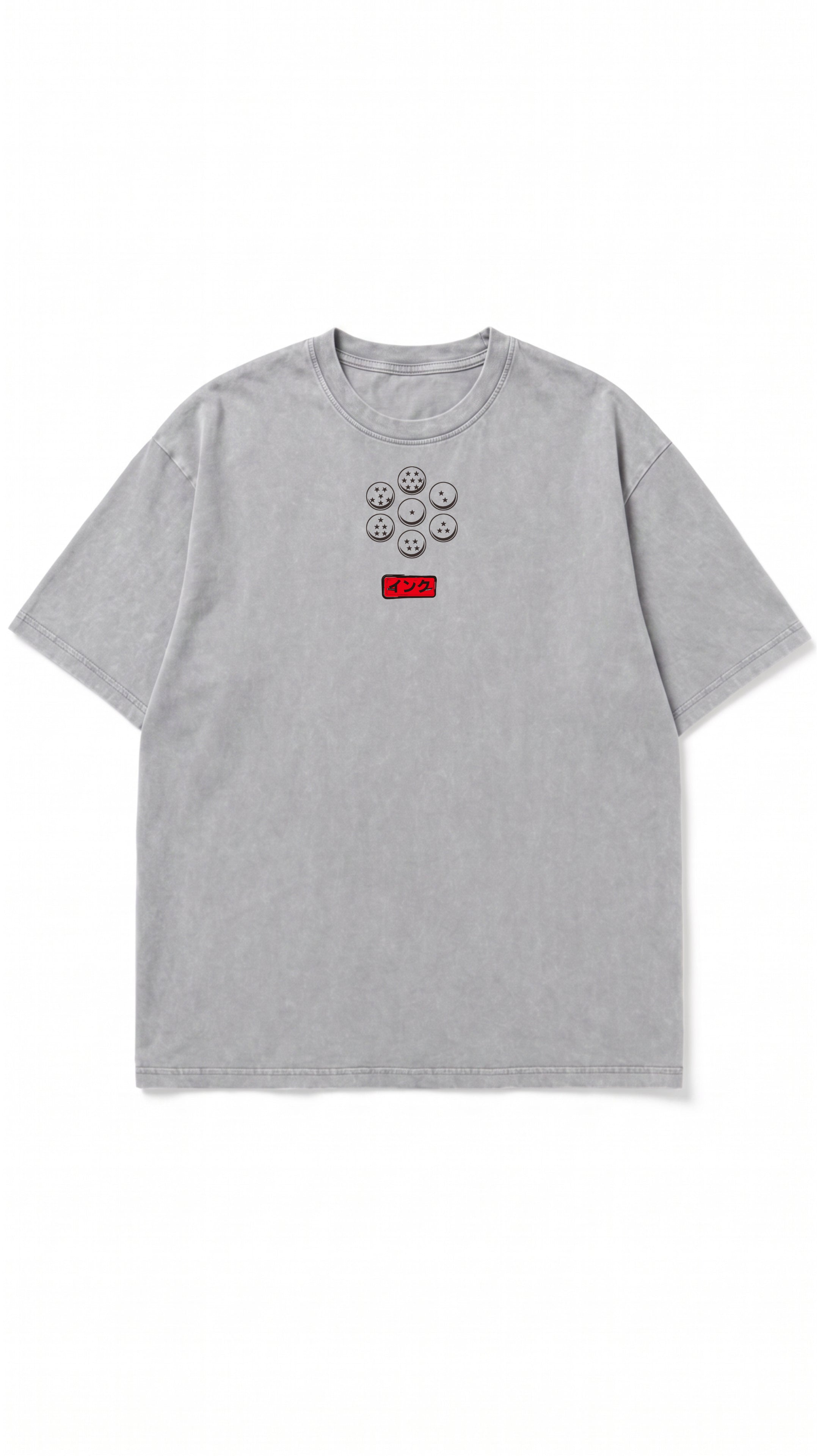 Broly Snow Washed Oversized Cotton T-Shirt