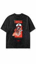 Thragg Viltrumite Snow Washed Oversized Cotton T-Shirt