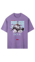Chainsaw Vintage Washed Oversized Cotton T-Shirt