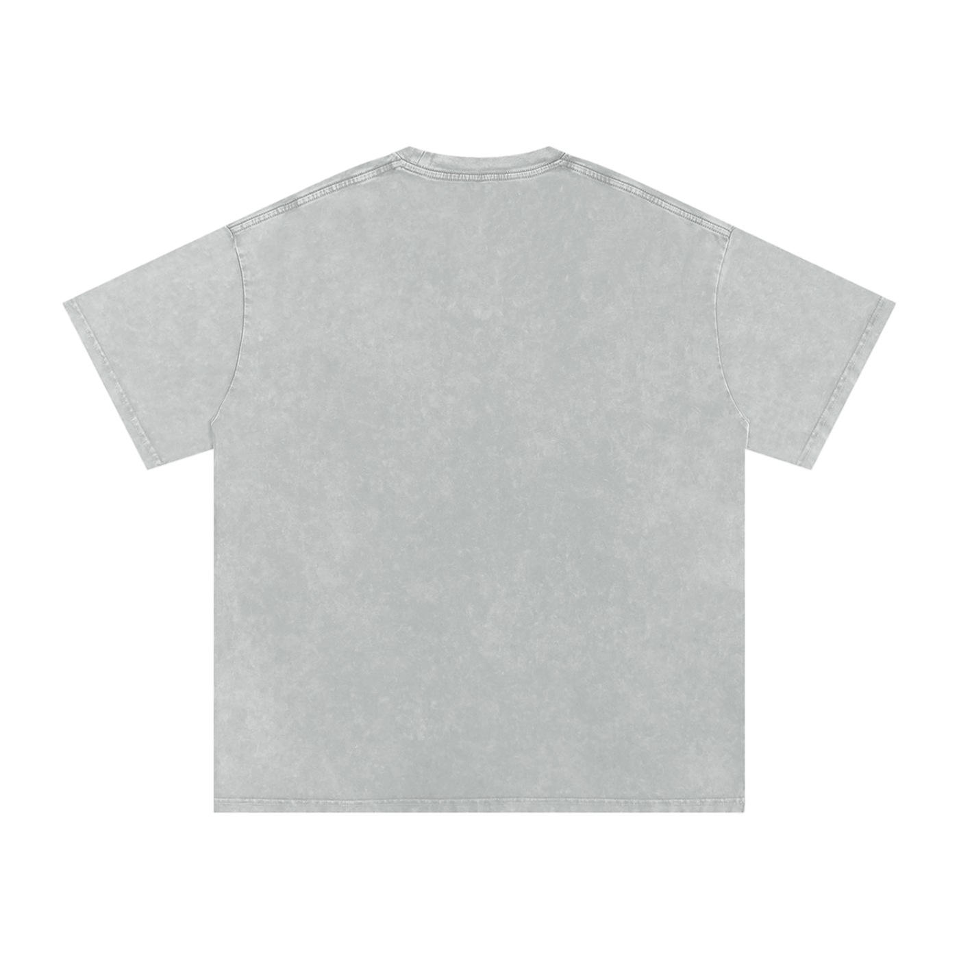 Chainsaw Couple Snow Washed Oversized Cotton T-Shirt