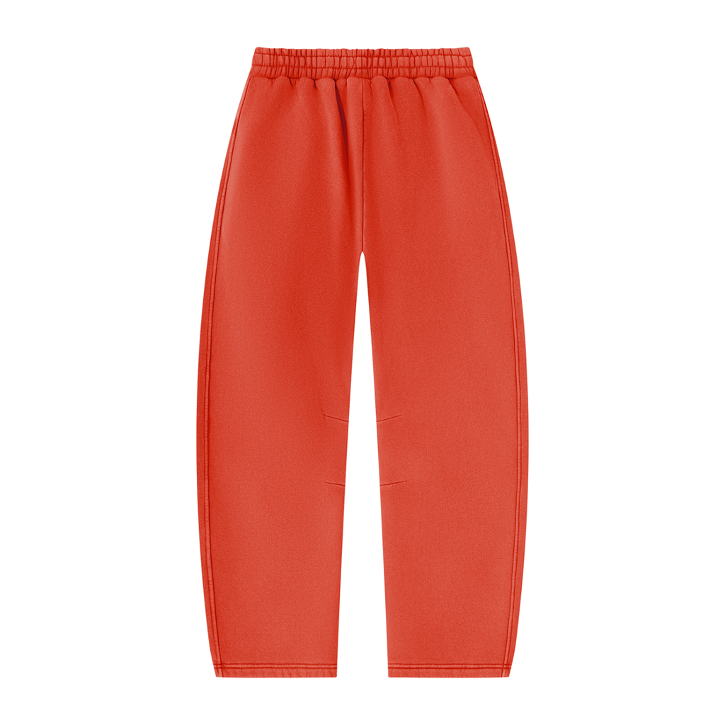 Vintage Wash Barrel Leg Fleece Sweatpants