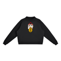 Turbo Granny Essential Fleece Mock-Neck Crew Sweatshirt