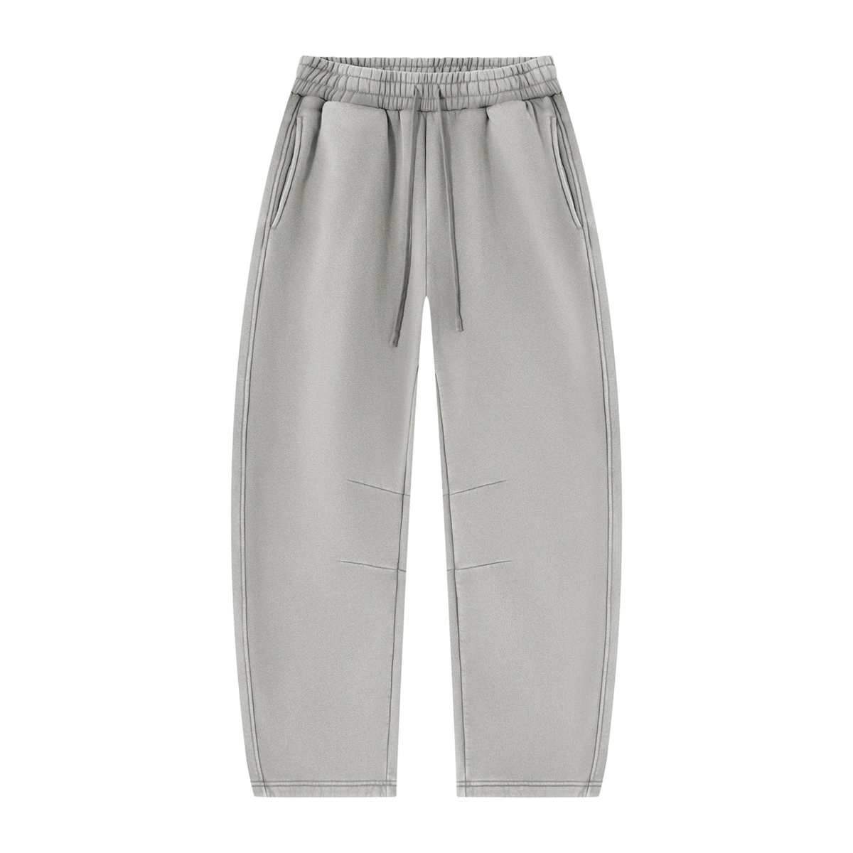 Vintage Wash Barrel Leg Fleece Sweatpants