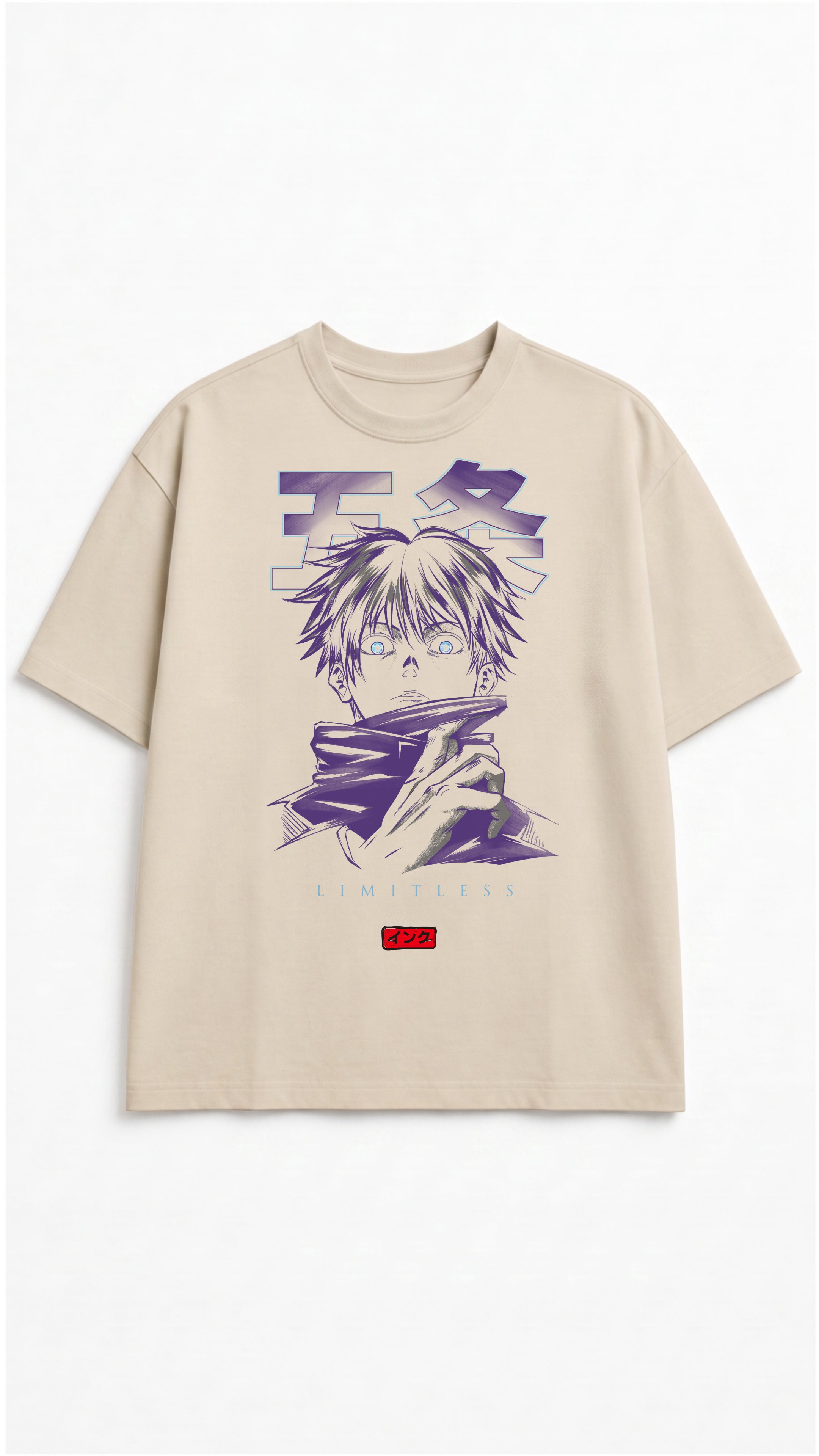 Limitless Gojo Boxy Oversized T-Shirt